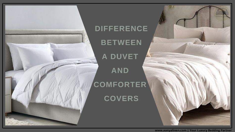 Difference Between Duvet and Comforter Covers