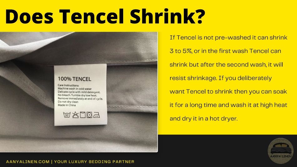 Does Tencel Shrink?