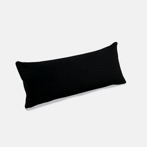 Black Stripe Body Pillow Cover Comfy Sateen