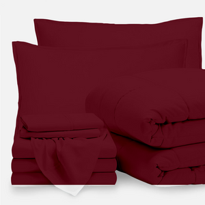 Burgundy Bed In a Bag