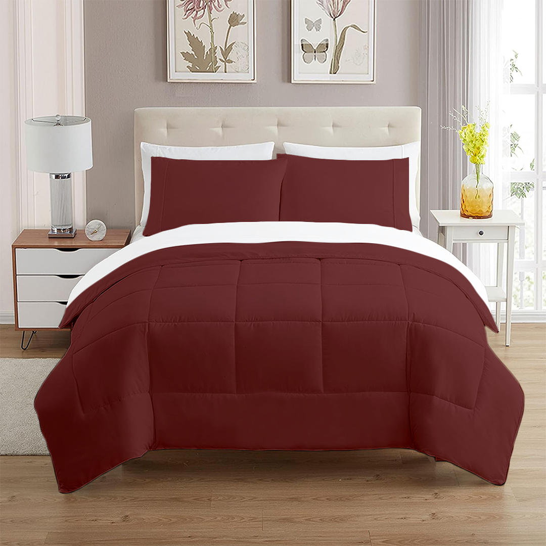 Burgundy Comforter Sets