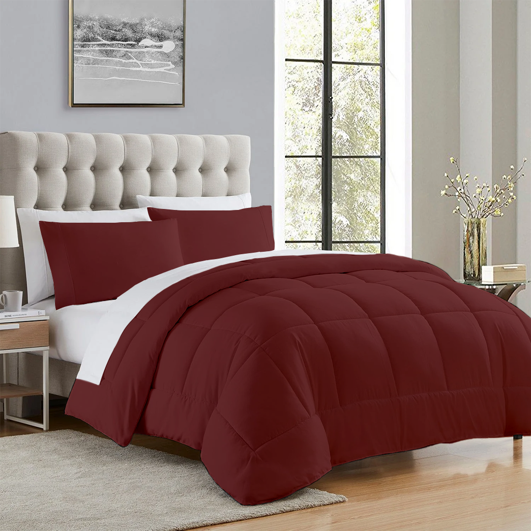 Burgundy Comforter Sets