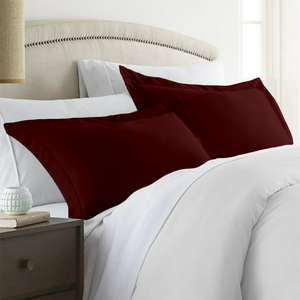 Burgundy Pillow Shams