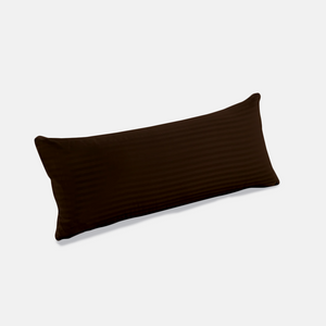 Chocolate Stripe Body Pillow Cover Comfy Sateen