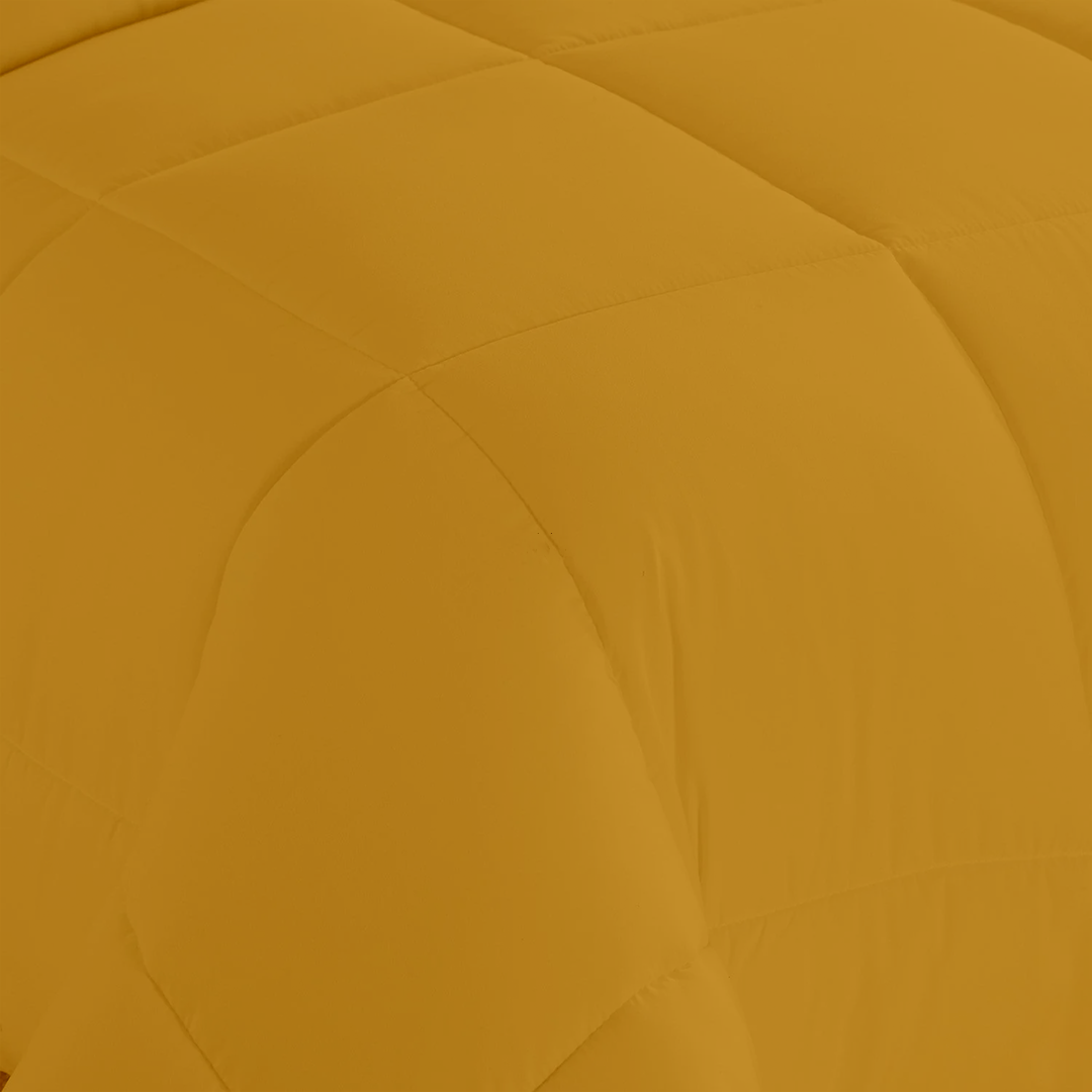 Gold Comforters 400 GSM Comfy Solid