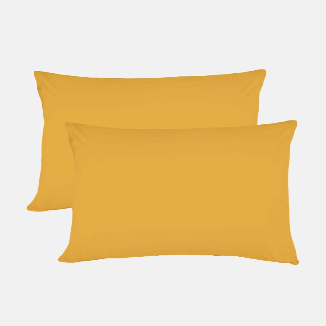 Gold Pillowcase Solid Comfy Satin