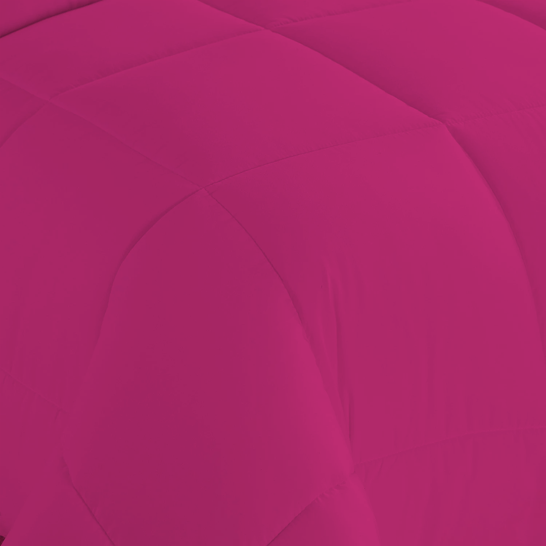 Hot Pink Comforter 400 GSM Comfy Sateen