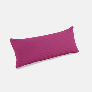 Hot Pink Stripe Body Pillow Cover Comfy Sateen