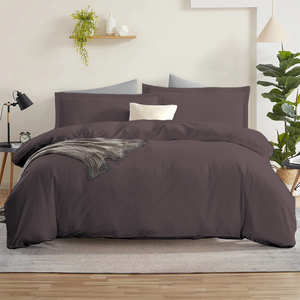 Lavender Duvet Cover Set Solid Bliss Sateen