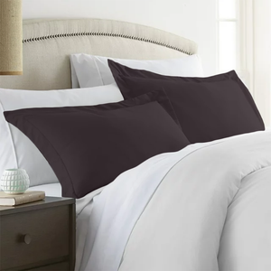 Lavender Pillow Shams Solid Bliss Sateen