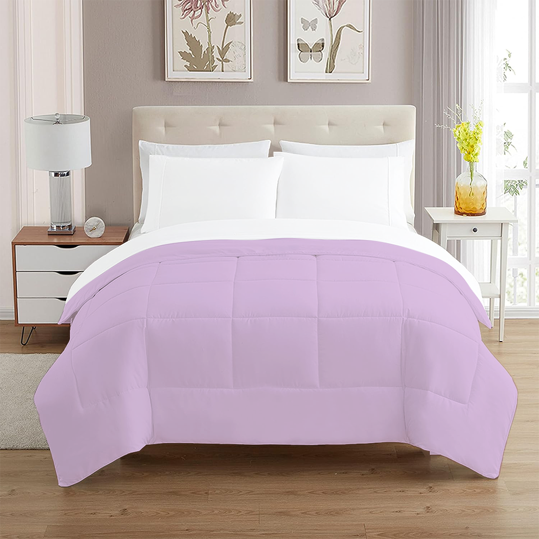 Lilac Comforter 400 GSM Comfy Sateen