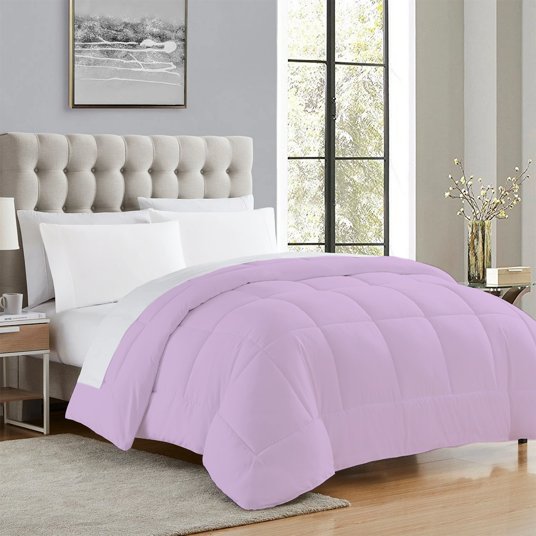 Lilac Comforter 400 GSM Comfy Sateen