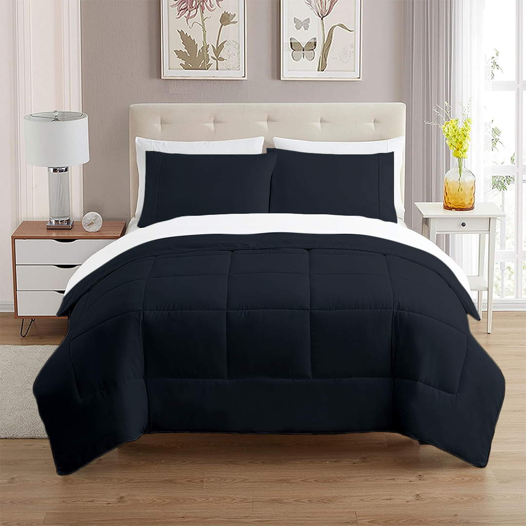 Luxury California King Size Comforter Set Cotton