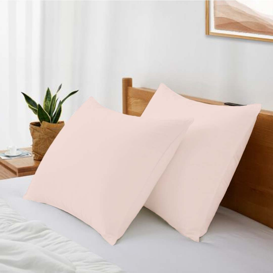 Peach Pillow Cases Solid Comfy