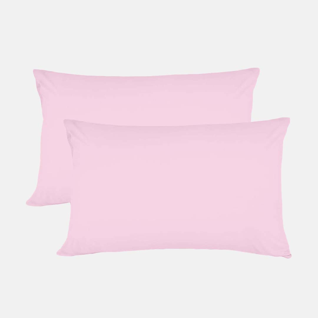 Pink Pillowcases Solid (Comfy 300TC)