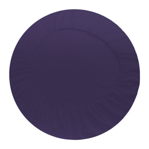 Purple Round Fitted Sheet 300 tc Solid Sateen 100% cotton