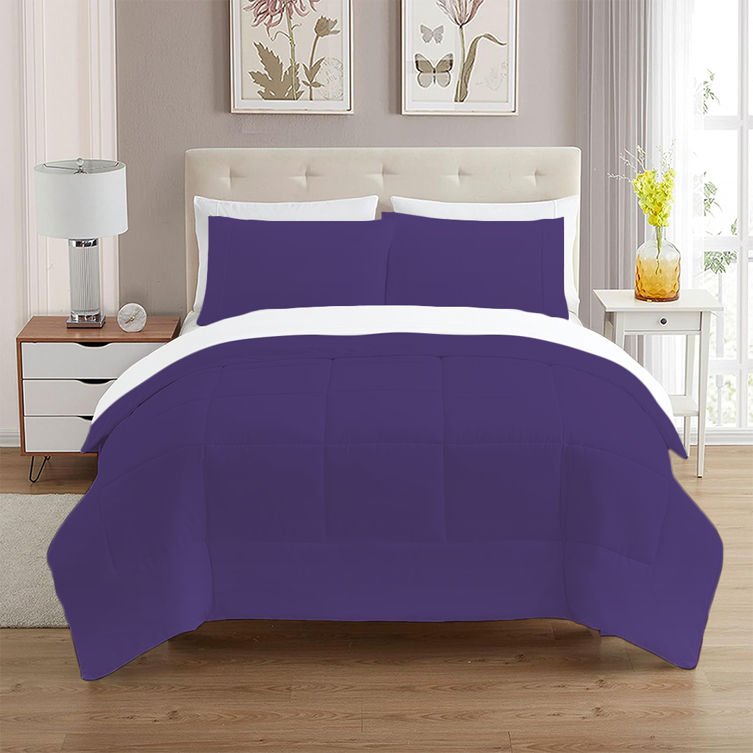 Purple Comforter Set