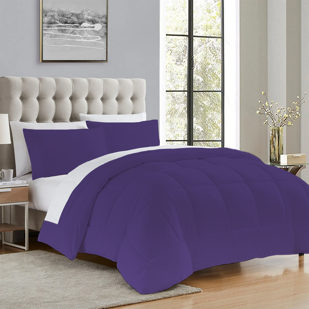 Purple Comforter Set