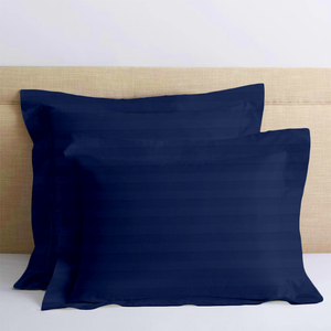 Royal Blue Stripe Euro Sham Comfy Sateen