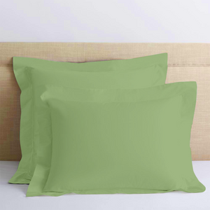 Sage Euro Shams Solid Bliss Sateen