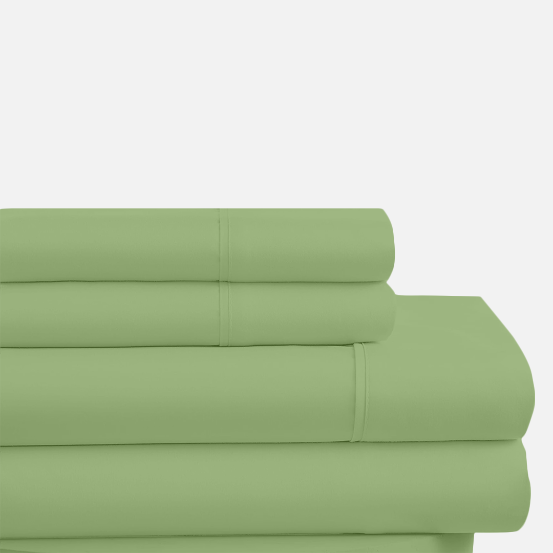 Sage Green Waterbed Sheet Set