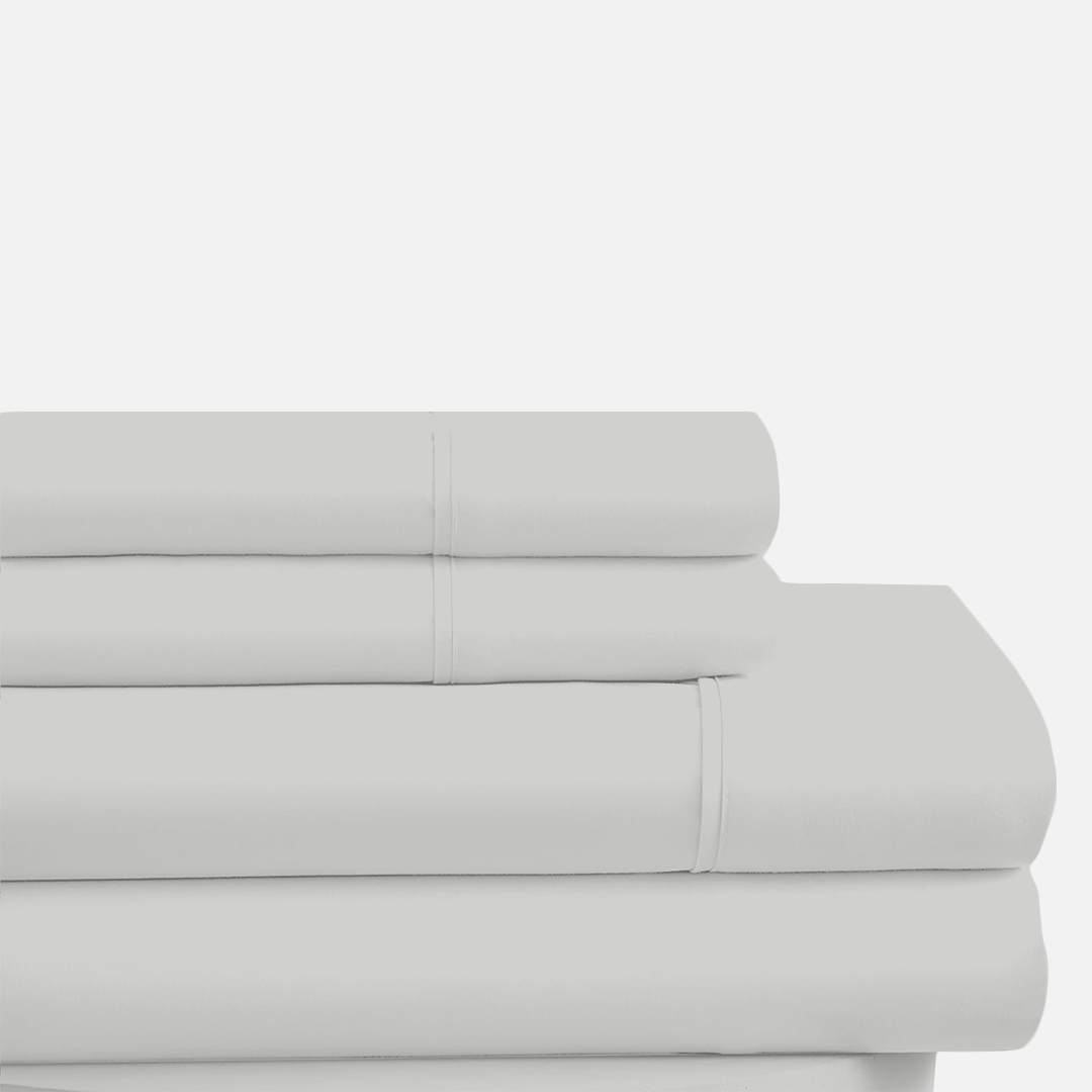 Light Grey Waterbed Sheet Set