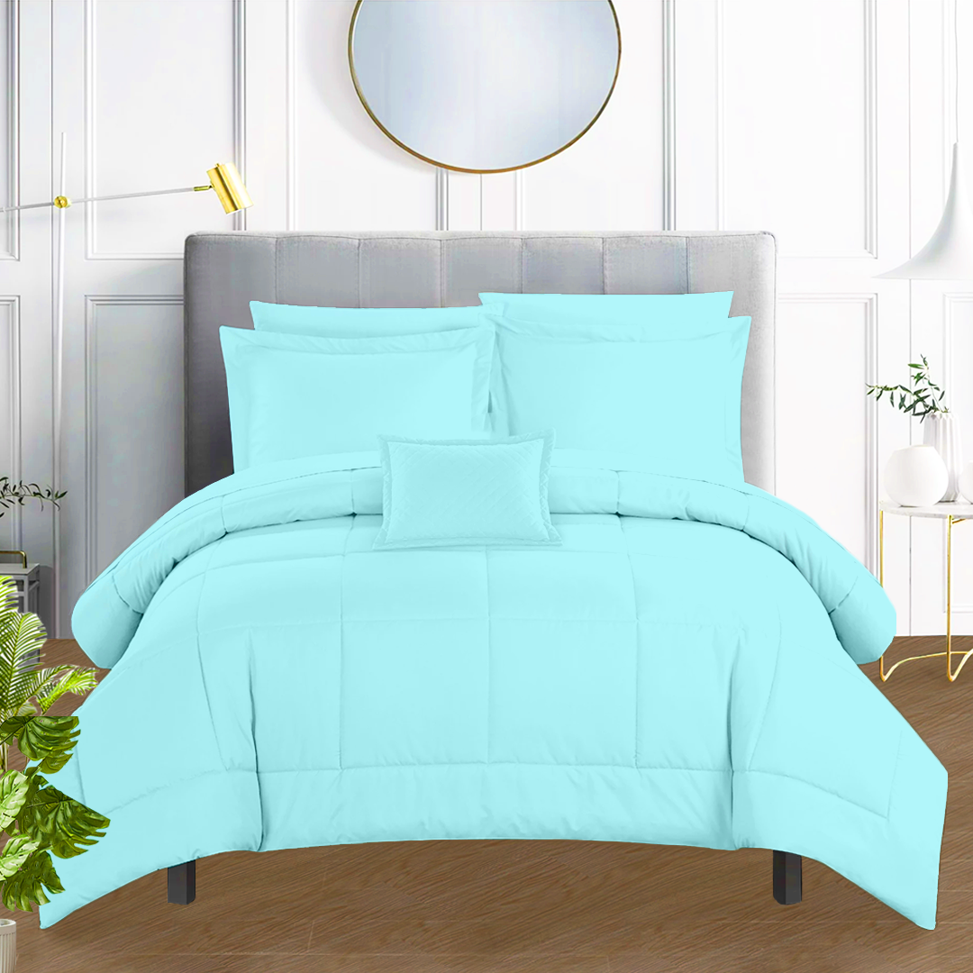 Bliss Light Blue Bed In a bag