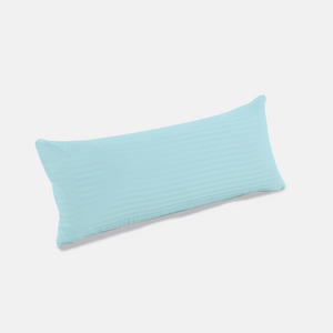 Light Blue Stripe Body Pillow Cover Comfy Sateen