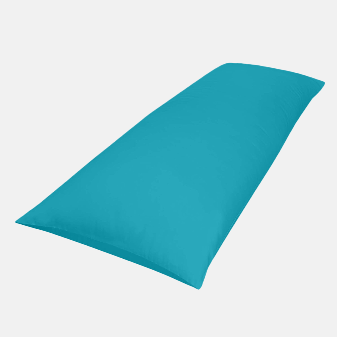 Turquoise Body Pillow Cover Solid Comfy