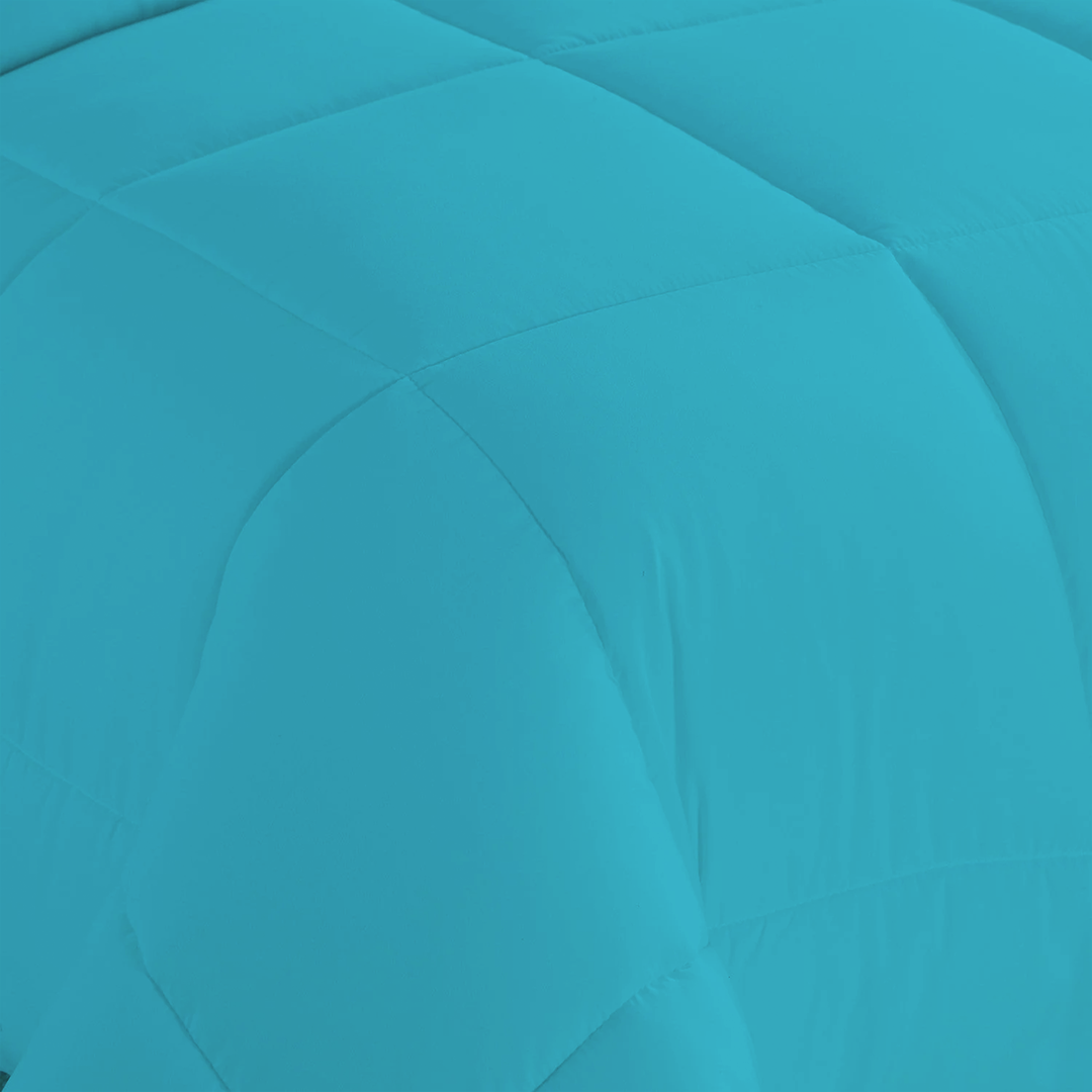 Turquoise Comforter 400 GSM Comfy Sateen