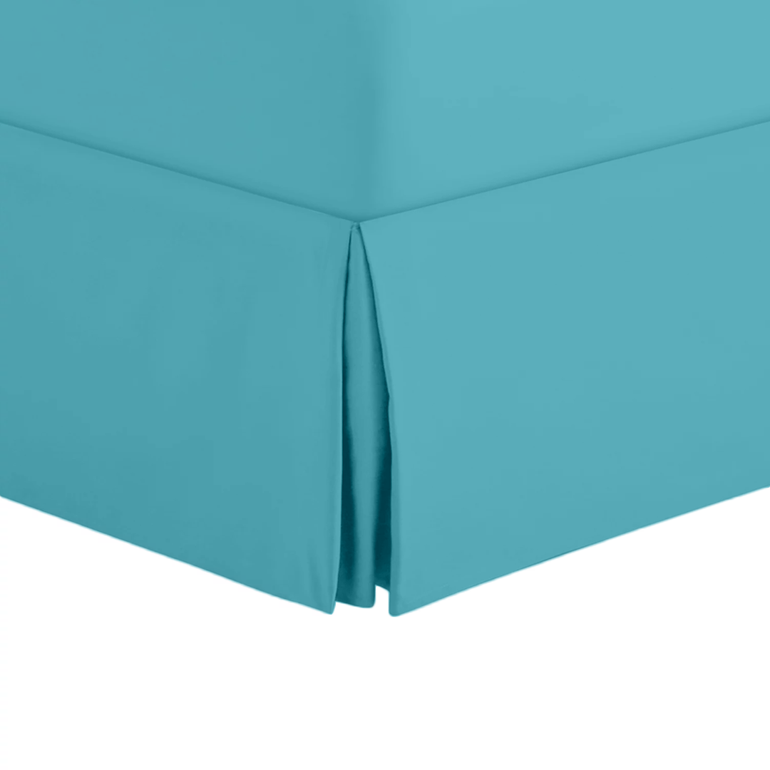 Turquoise Bed Skirt Solid (Comfy 300TC)