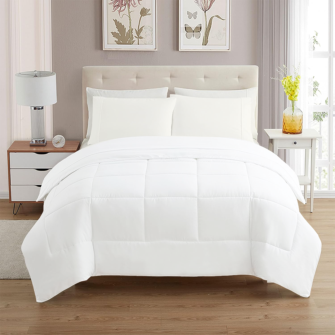 Cotton White Comforter