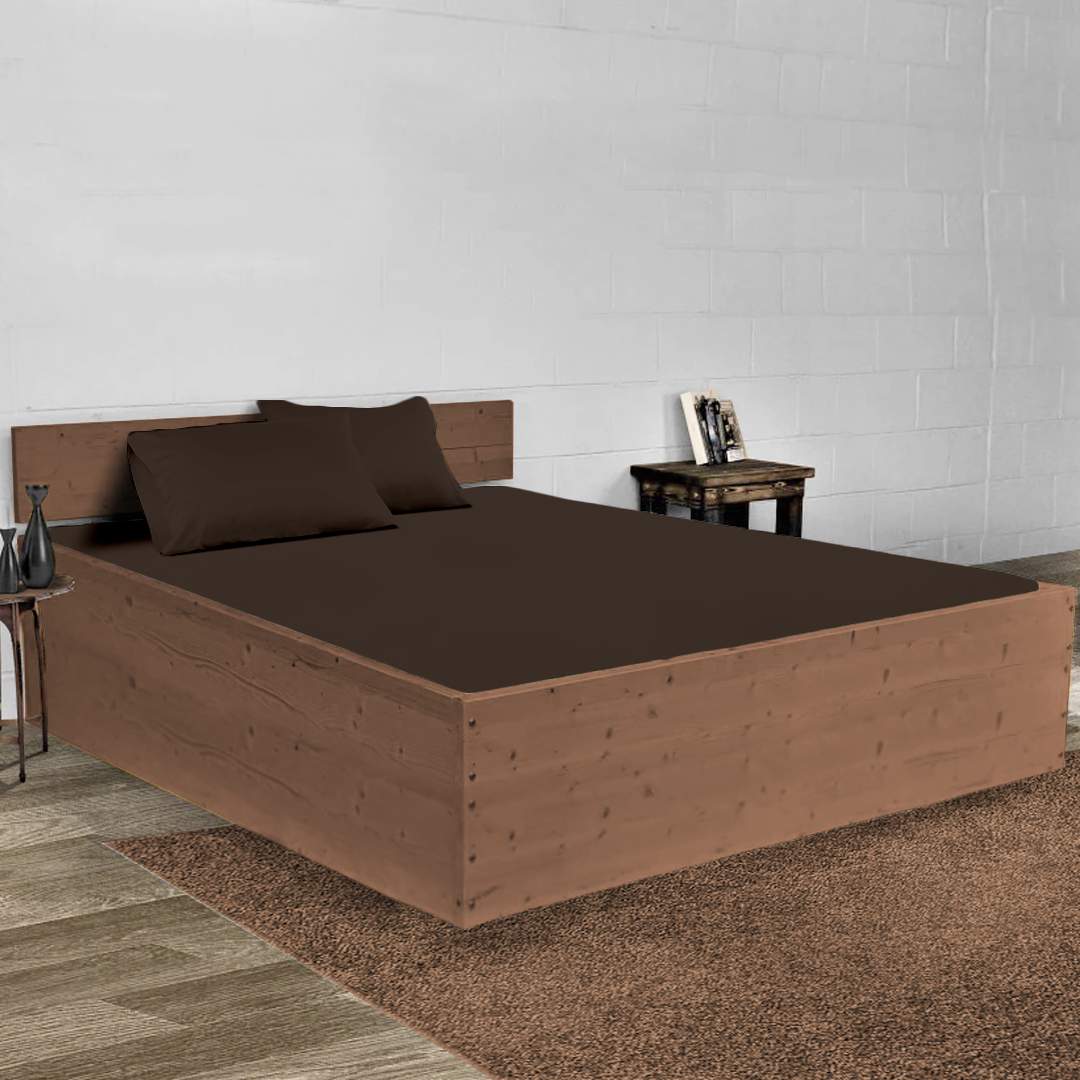 Chocolate Waterbed Sheet Set