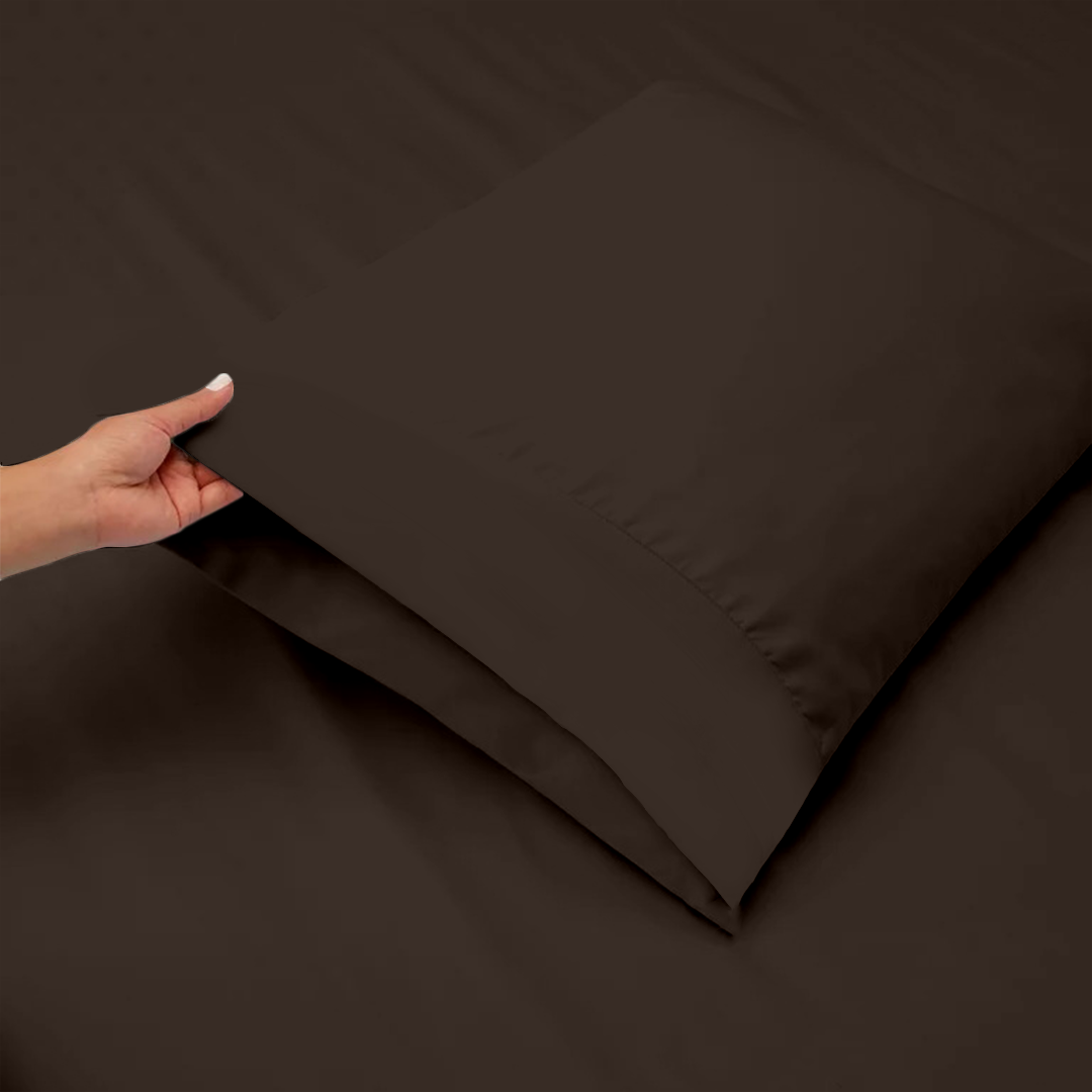 Chocolate RV Sheet Set Solid Bliss Sateen