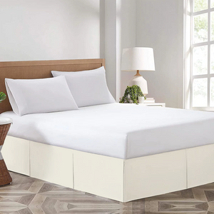 Ivory Bed Skirt Solid Bliss