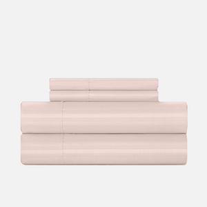 Peach Stripe Sheet Set Comfy Sateen