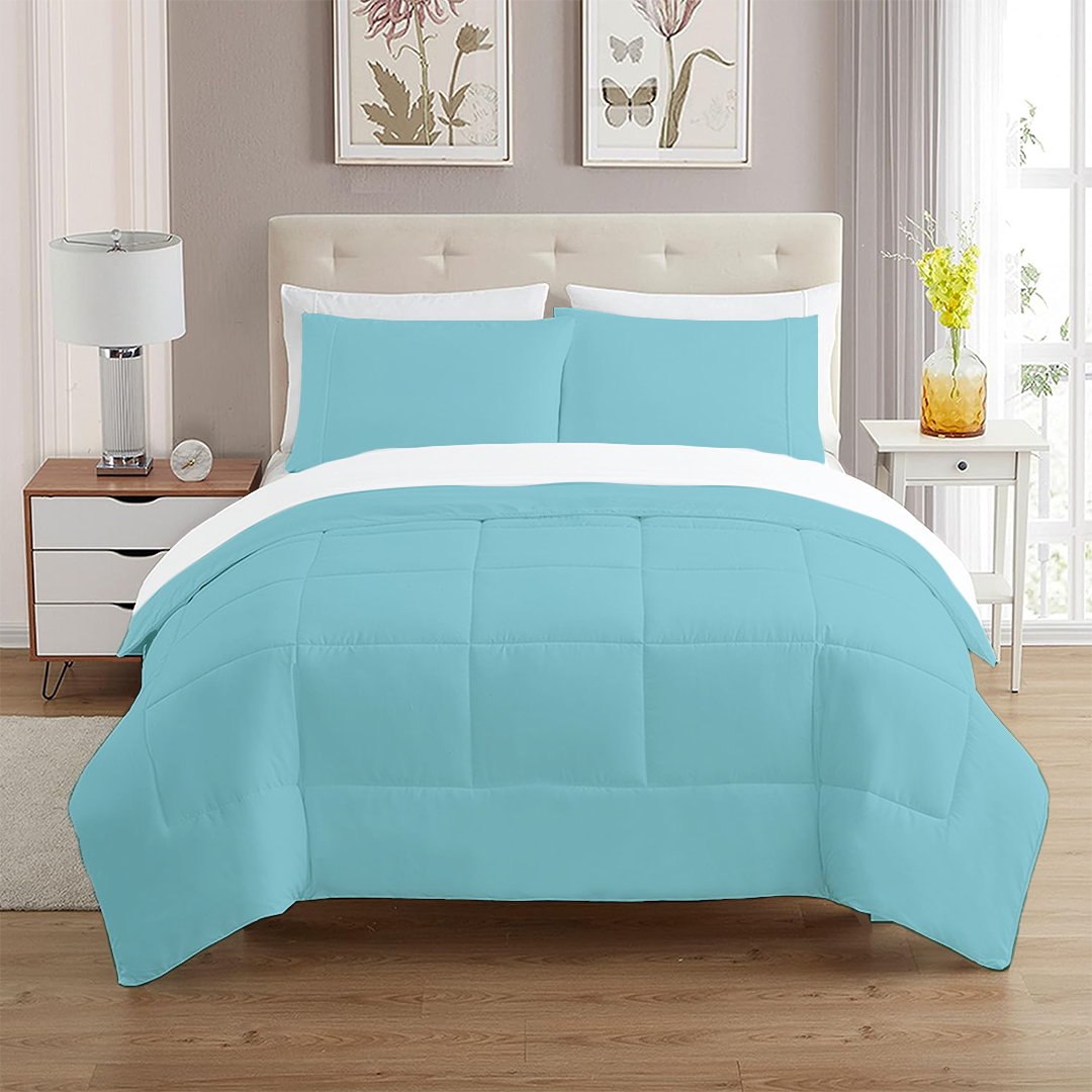 Light Blue Comforter Set