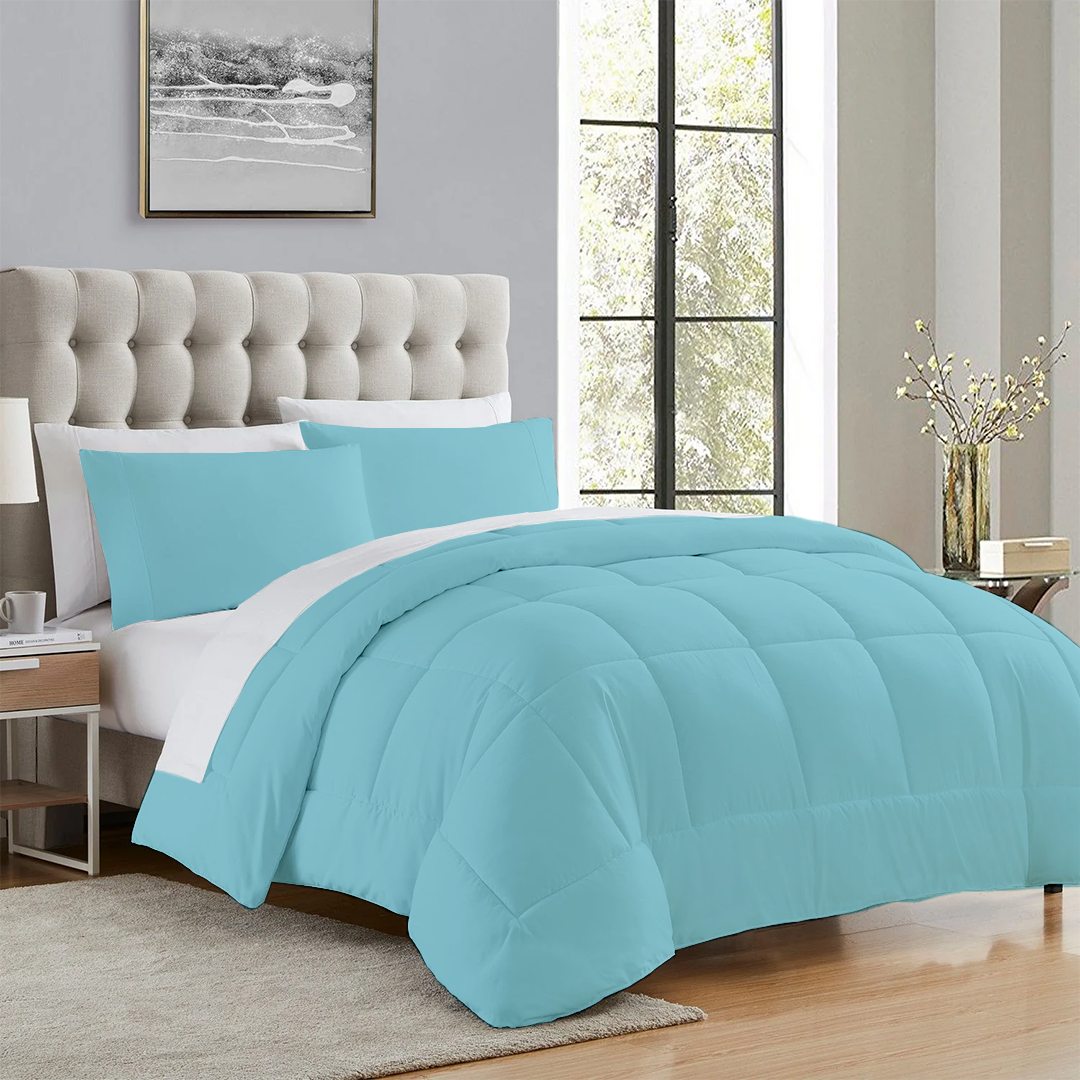 Light Blue Comforter Set