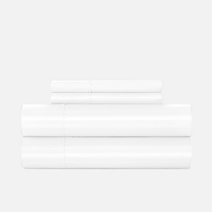 White Stripe Sheet Set Comfy Sateen