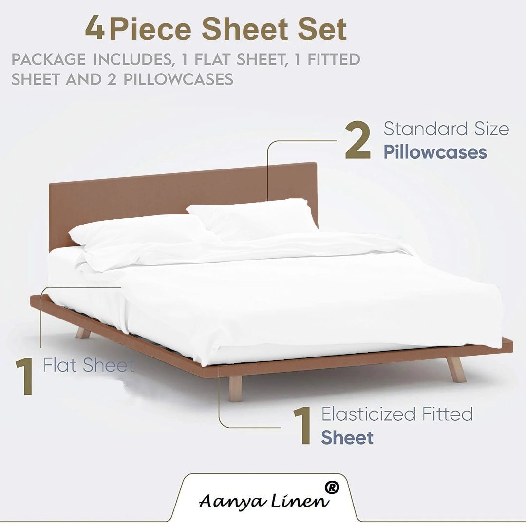 Waterbed Sheets - 400 Thread Count