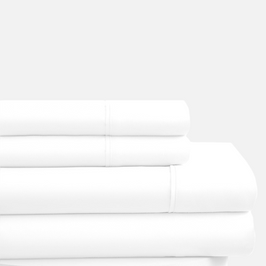 White Waterbed Sheet Set